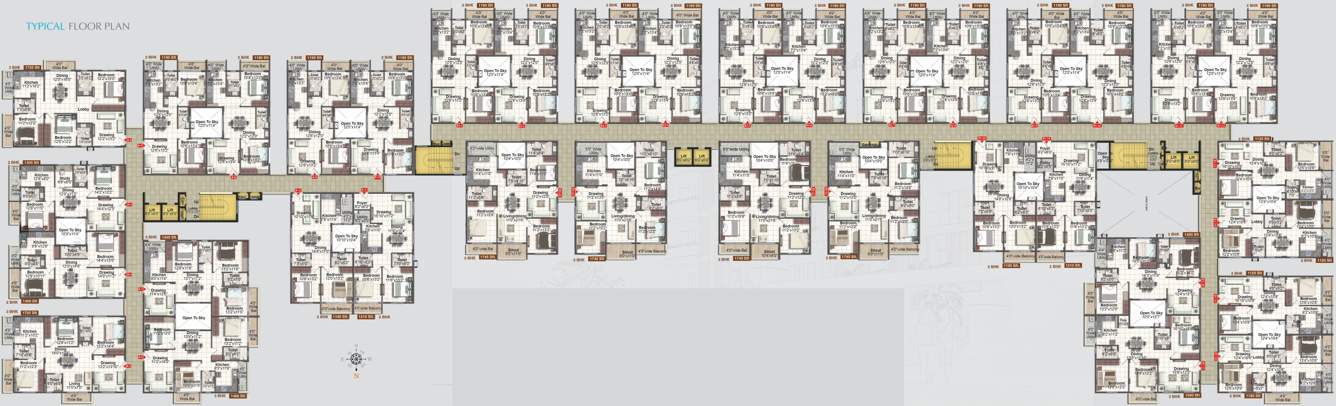 sarovar phase 1 Images for Cluster Plan of Pavani Sarovar Phase 1