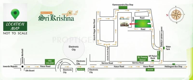 Images for Location Plan of Pristine Srikrishna