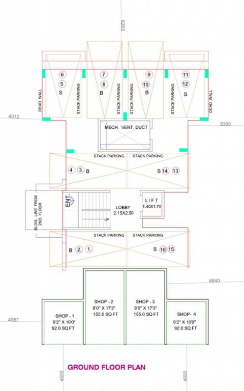 Images for Cluster Plan of Aditya Developers Mumbai Siddharth