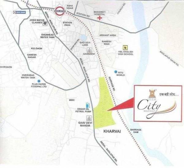 Location Plan tulsi-aarambh Location Plan