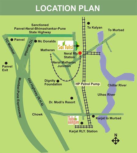  aangan Images for Location Plan of Tulsi Aangan