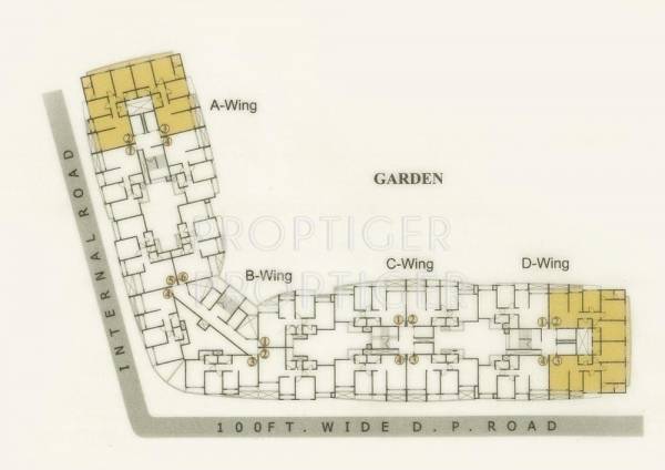 Images for Cluster Plan of Unique Shanti Poonam Estate