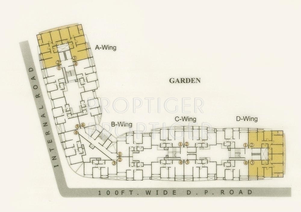 Images for Cluster Plan of Unique Shanti Poonam Estate