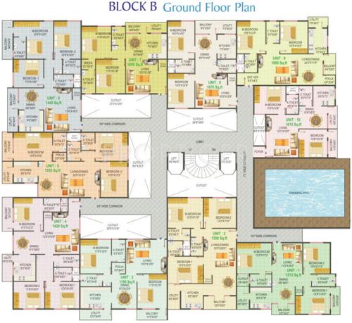 Images for Cluster Plan of Dhathri Residency residency Images for Cluster Plan of Dhathri Residency