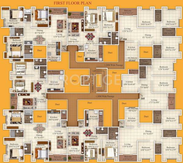 Images for Cluster Plan of Namrata Royal