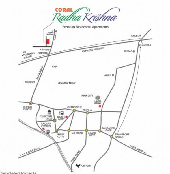 Location Plan radha-krishna Location Plan