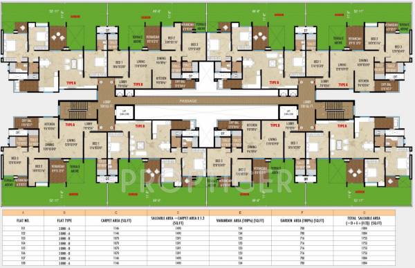 Images for Cluster Plan of Nandan Carnival