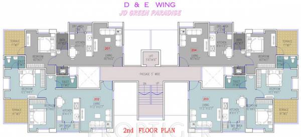 Images for Cluster Plan of JD Green Paradise