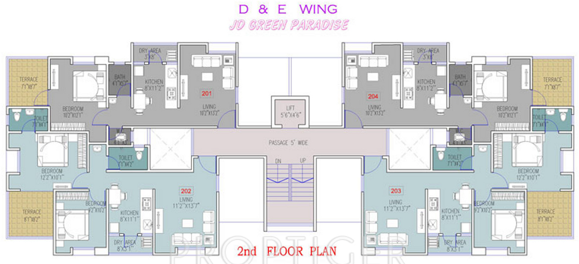 Images for Cluster Plan of JD Green Paradise
