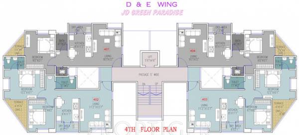 Images for Cluster Plan of JD Green Paradise