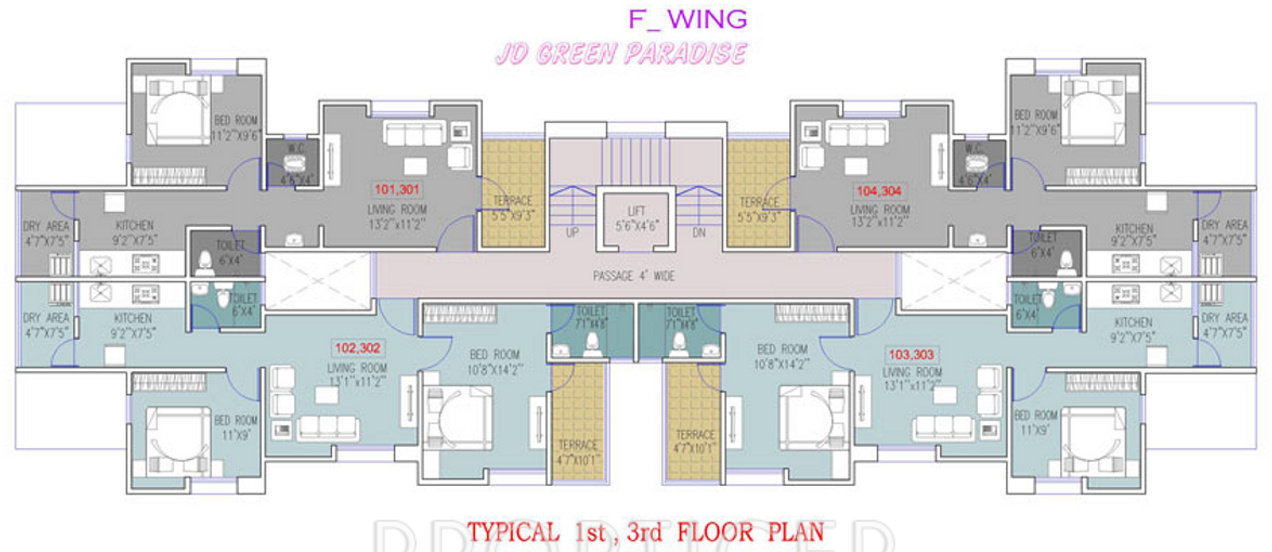 Images for Cluster Plan of JD Green Paradise