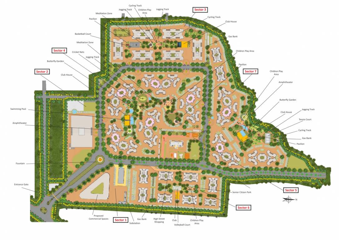 Images for Master Plan of Paranjape Aaryavarta