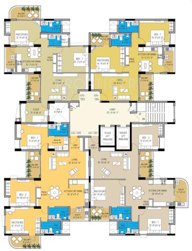Images for Cluster Plan of Olety Olety Landmark