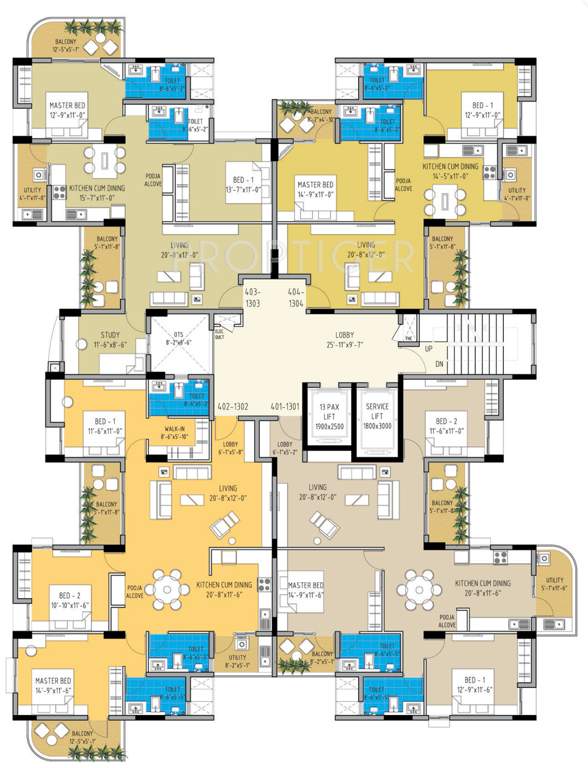 Images for Cluster Plan of Olety Olety Landmark