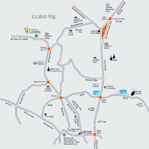  county Images for Location Plan of Donata County