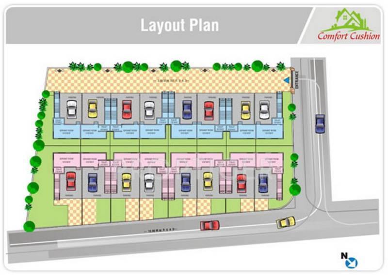 Images for Layout Plan of Pharande Comfort Cushion