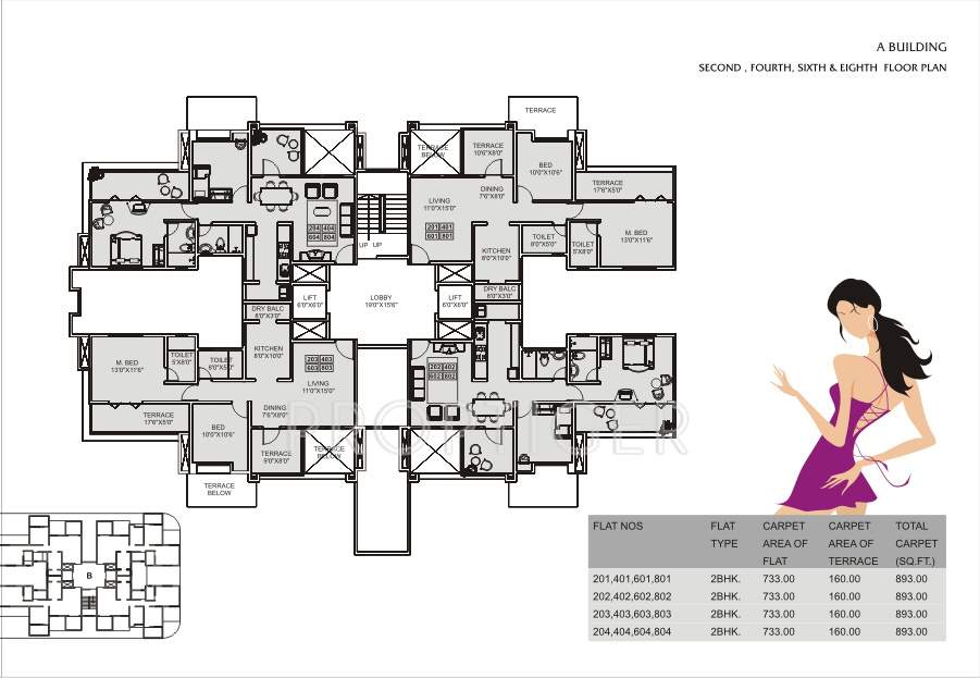 Images for Cluster Plan of Shreyas Palladium Exotica