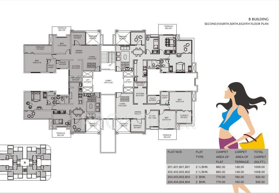 Images for Cluster Plan of Shreyas Palladium Exotica