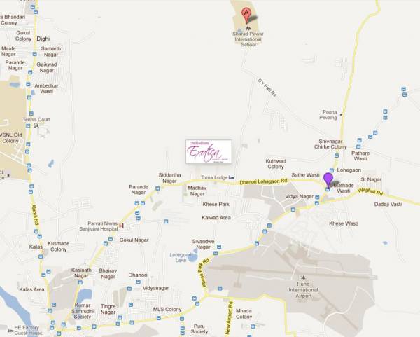 Images for Location Plan of Shreyas Palladium Exotica