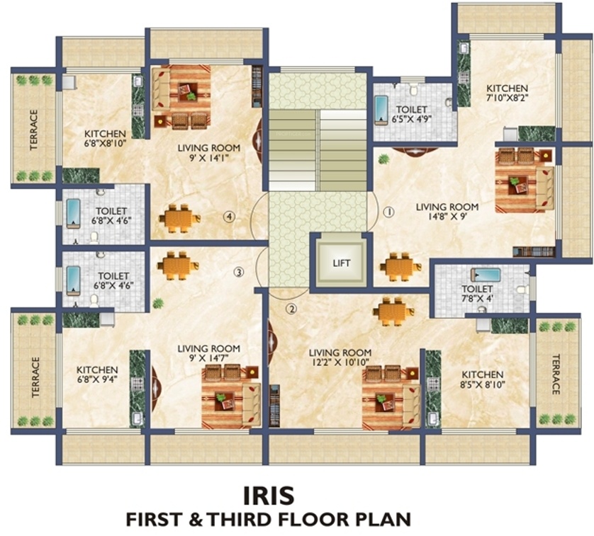 Images for Cluster Plan of Tater Florence