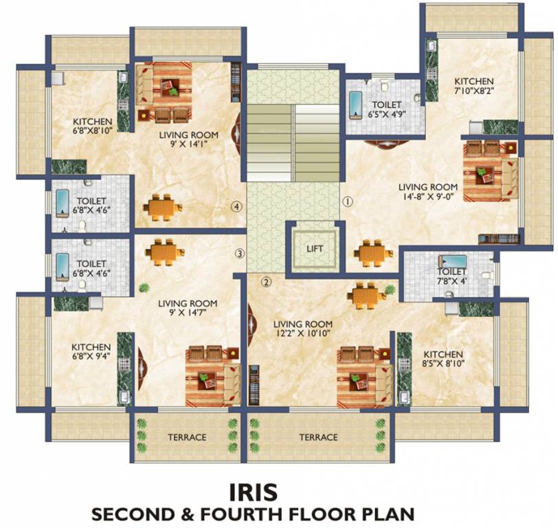 Images for Cluster Plan of Tater Florence