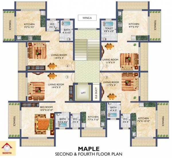 Images for Cluster Plan of Tater Florence