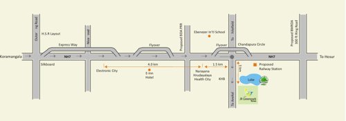 jr-housing greenpark-lakefront-extension Location Plan