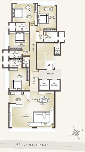 Images for Cluster Plan of Unique Finessia 4th Floor To 9th Floor