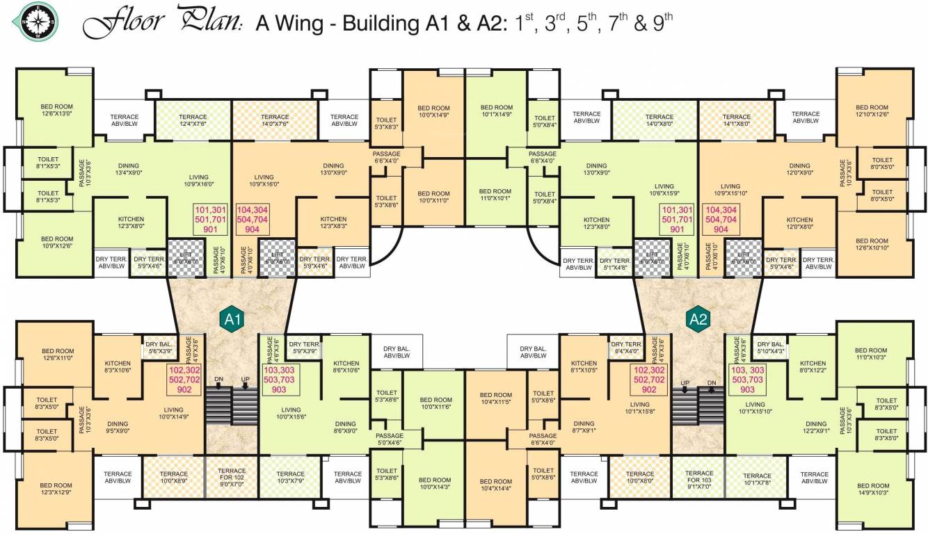 Images for Cluster Plan of Satyam Satyam Serenity
