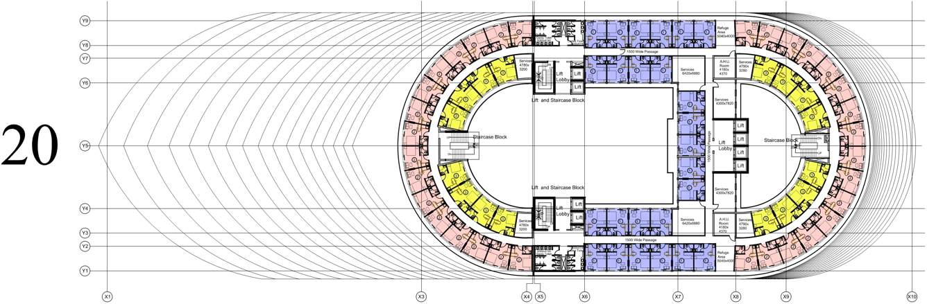 Images for Cluster Plan of Cosmic Cruise Studio Apartments