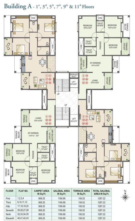 Images for Cluster Plan of Ranjeet Shree Siddhivinayak Platinum Park