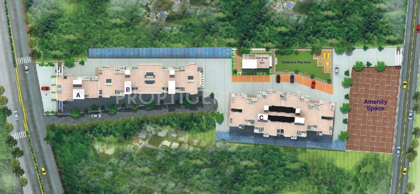 Images for Layout Plan of Vijayalaxmi Laxmisatyam Residency Apartments