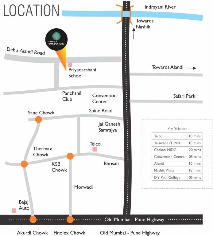 Images for Location Plan of Neev Saheel Fortune Park
