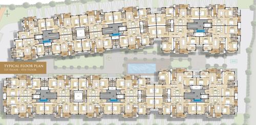 Images for Cluster Plan of Arihant Tiara tiara Images for Cluster Plan of Arihant Tiara