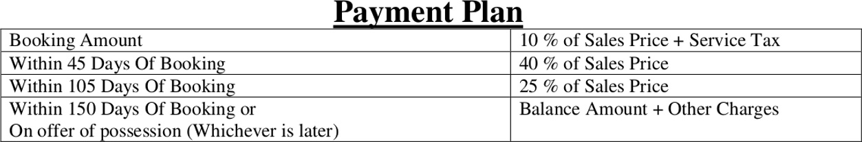 Images for Payment Plan of SRS Pearl Floors Payment Plan
