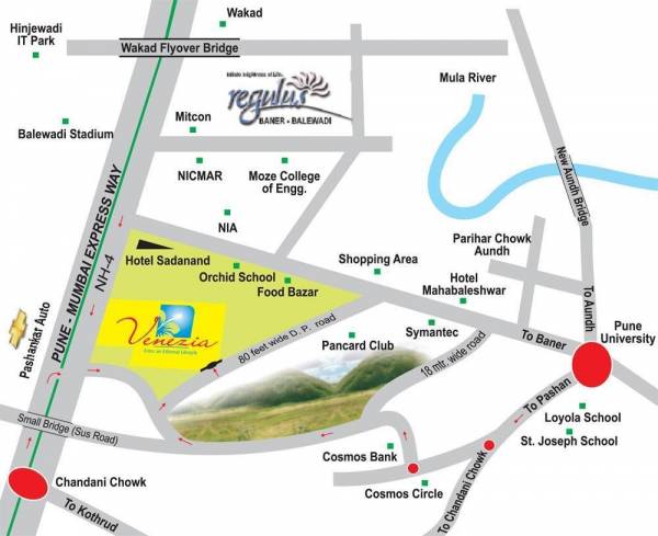 Images for Location Plan of Kunal Venezia Homes Images for Location Plan of Kunal Venezia Homes