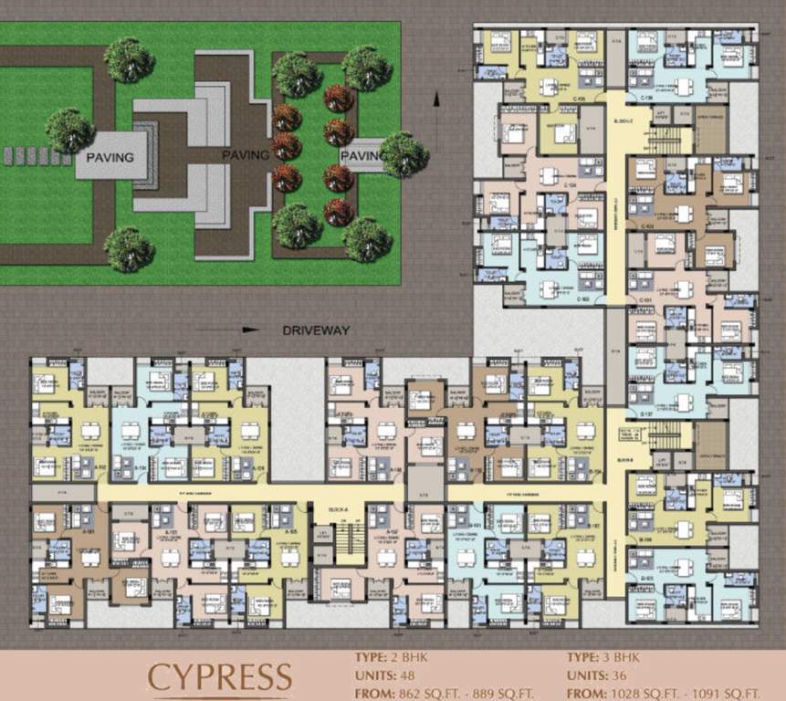  shantiniketan Images for Cluster Plan of Adinath Shantiniketan