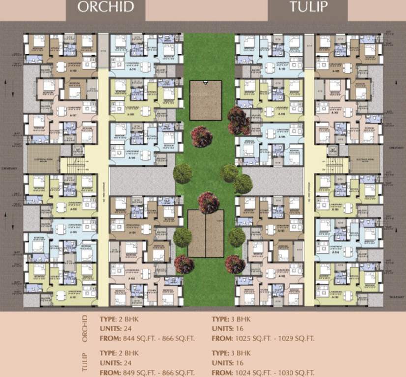  shantiniketan Images for Cluster Plan of Adinath Shantiniketan