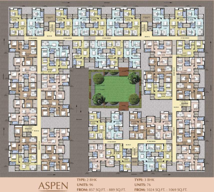  shantiniketan Images for Cluster Plan of Adinath Shantiniketan