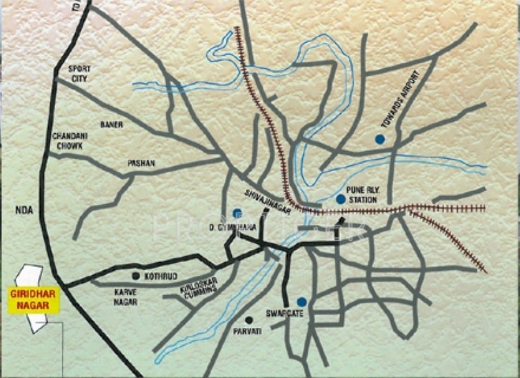 Images for Location Plan of Giridhar Housing Giridhar Nagar