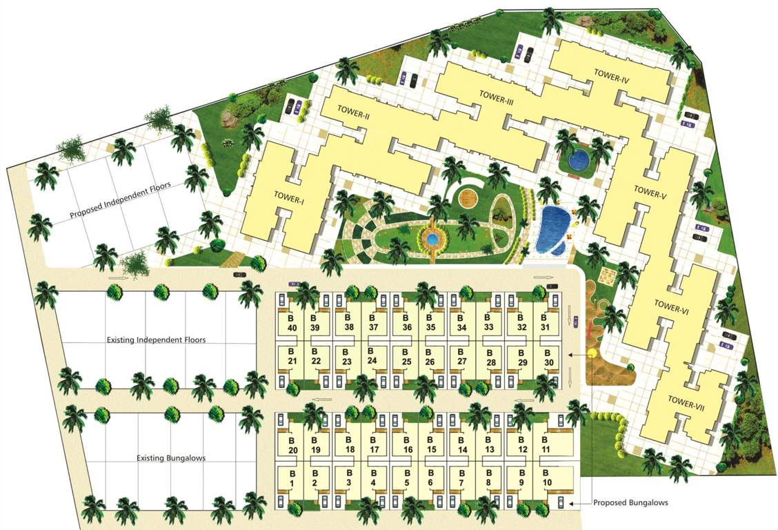 premium towers Images for Layout Plan of Mirchandani Premium Towers