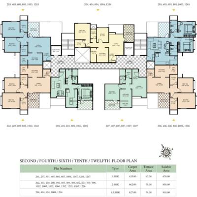 gloria Images for Cluster Plan of Rujuta Gloria