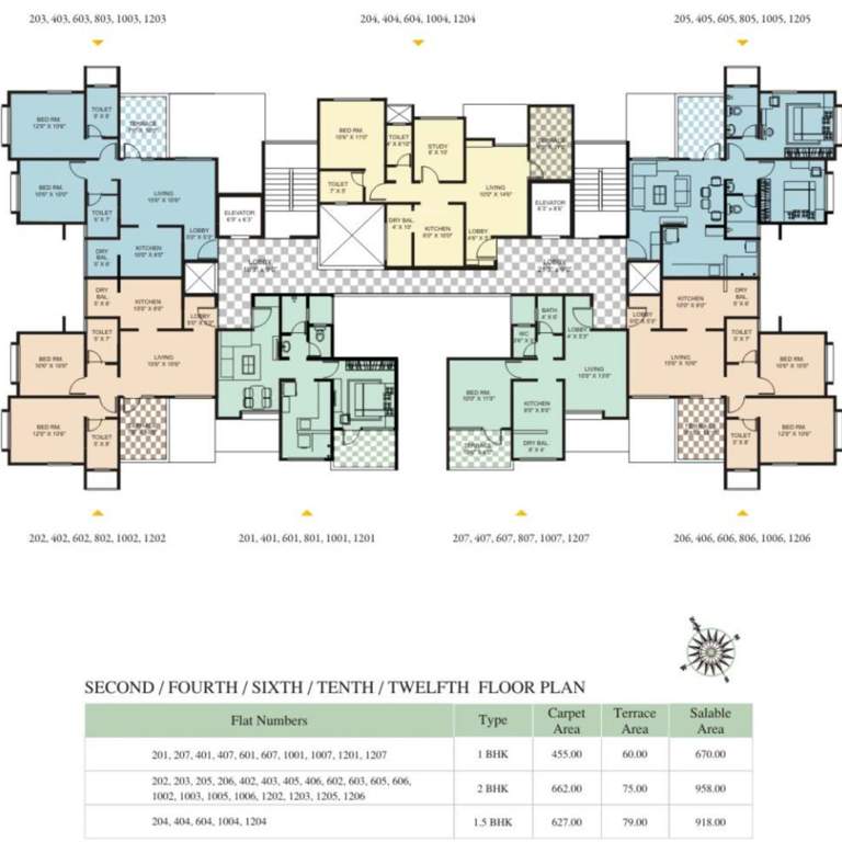 gloria Images for Cluster Plan of Rujuta Gloria