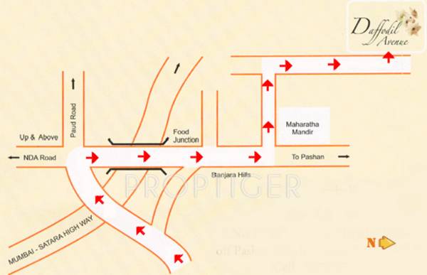 mutha-group daffodil-avenue Location Plan