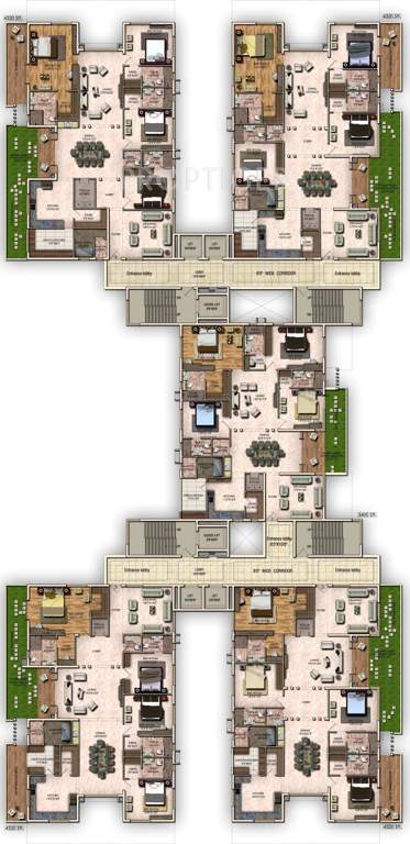 jyothi cosmos Images for Cluster Plan of Vamsiram Jyothi Cosmos