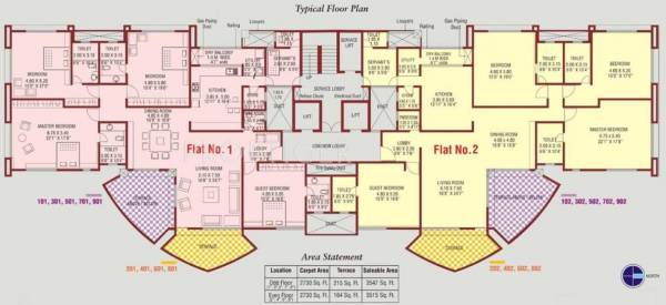 Images for Cluster Plan of Devi Empress Towers