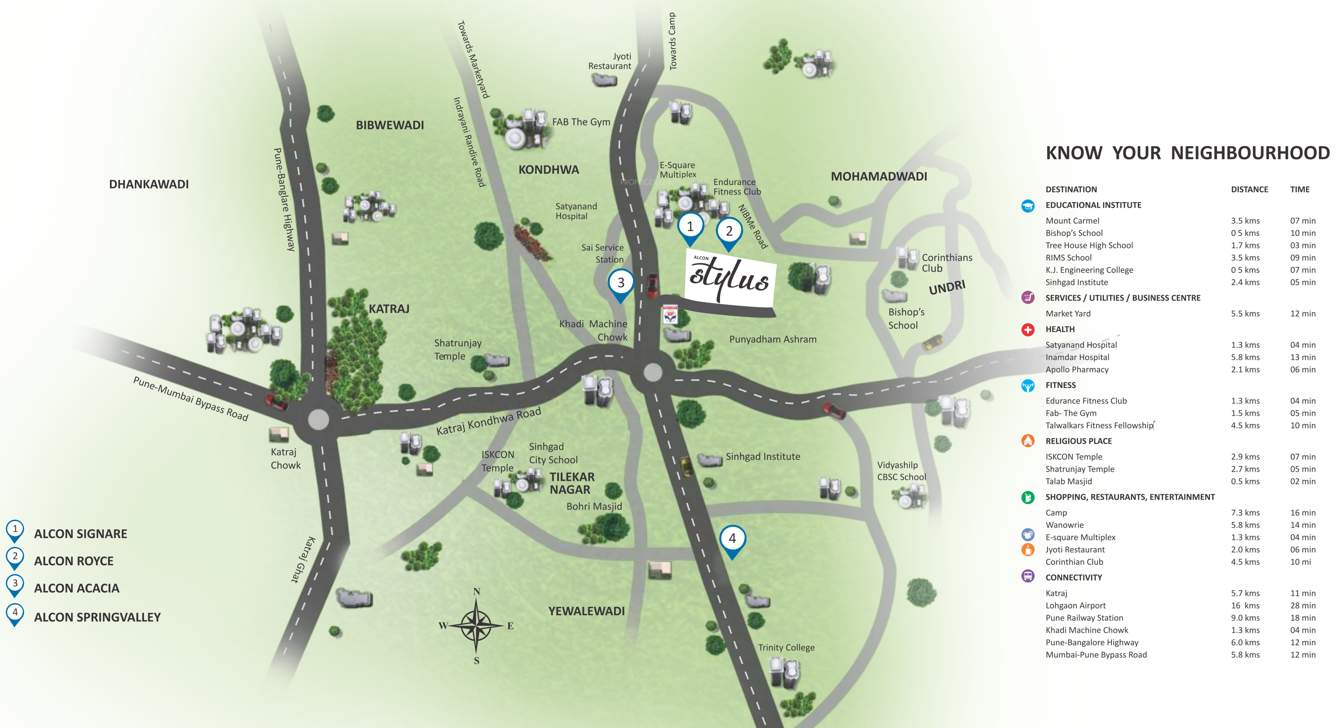  stylus Images for Location Plan of Alcon Stylus