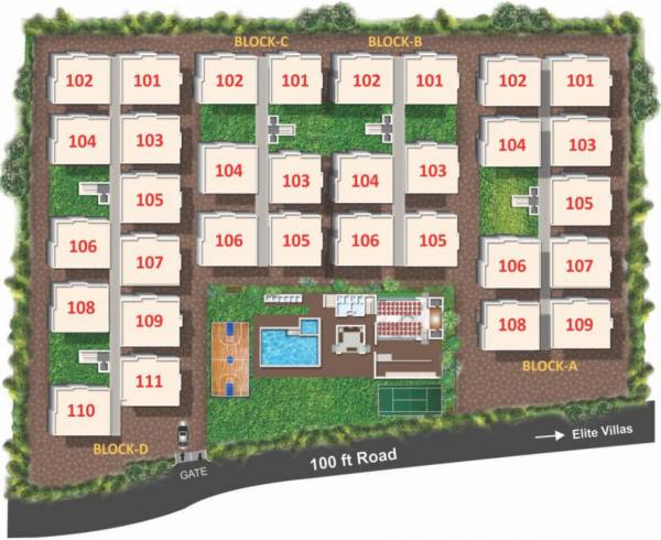 Images for Layout Plan of Elite Blossom Heights Images for Layout Plan of Elite Blossom Heights