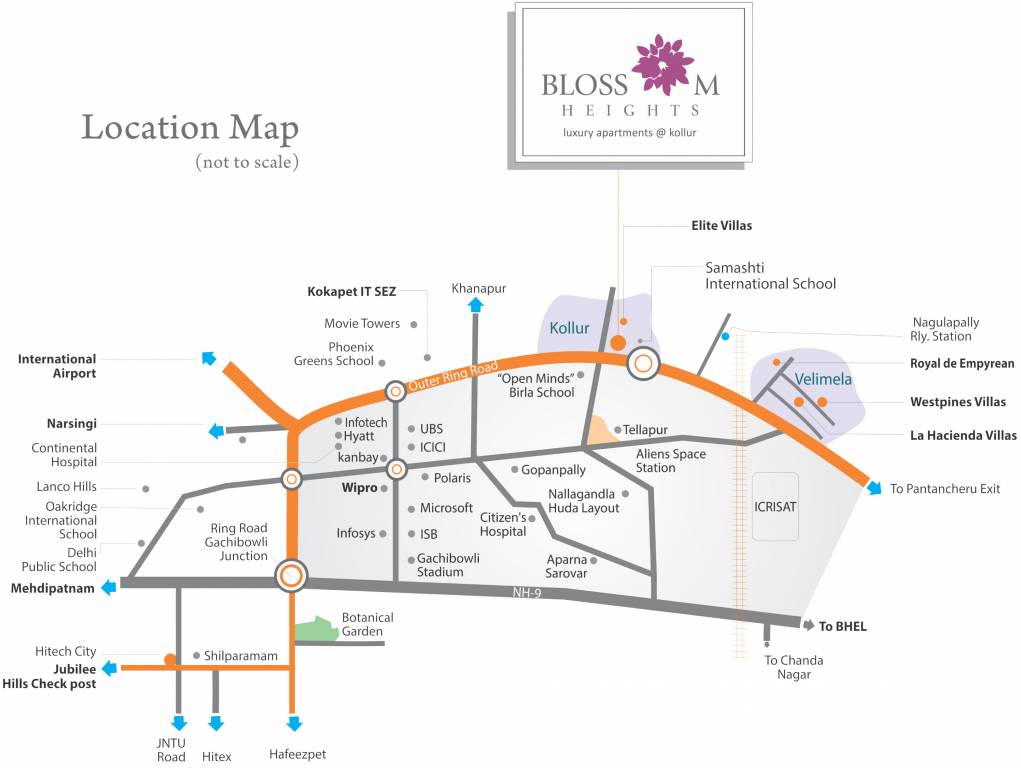 Images for Location Plan of Elite Blossom Heights