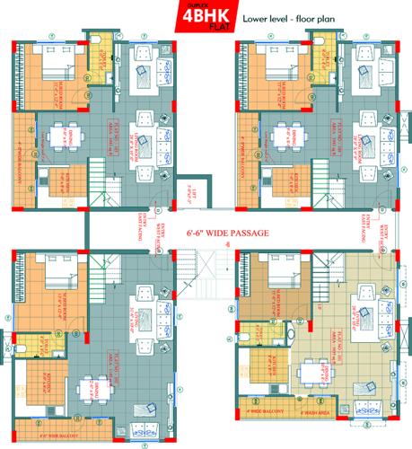 Images for Cluster Plan of Hivision Residency Images for Cluster Plan of Hivision Residency